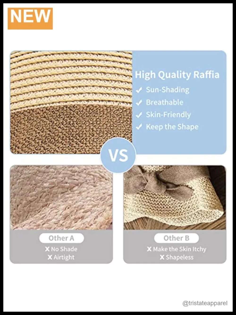 Women's Raffia Straw Cloche Sun Hat Packable Adjustable Beach Vacation